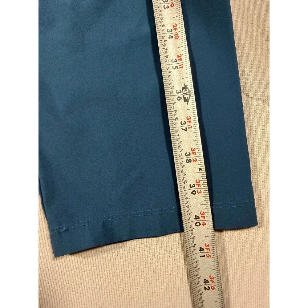The North Face Mens XL Blue Active Tapered Pants Hiking Training Zipper Pockets